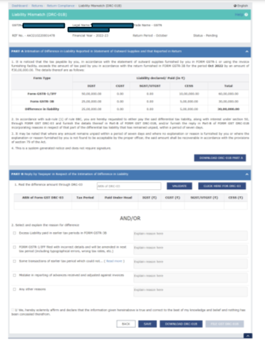 Steps to Respond to Form DRC-01B-Olao Books